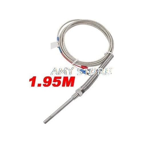 Temperature Control Sensor Probe Thermocouple 1.95M K Type