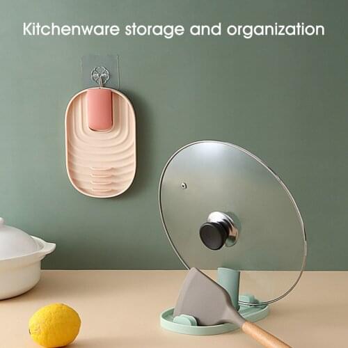 Spoon Holder Kitchen Cooking Tools Kitchen Spoon Rest Utensil Spatula Holder Heat Resistant Storage Shelves Kitchen Accessories