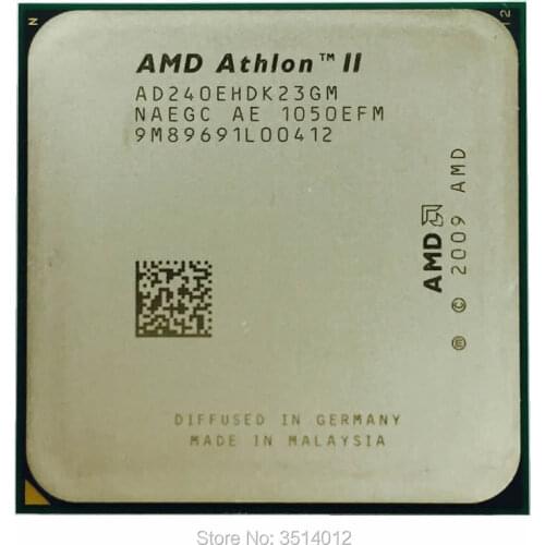 AMD Athlon II X2 240E 2.8G Dual-Core CPU Processor AD240EHDK23GQ / AD240EHDK23GM Socket AM3