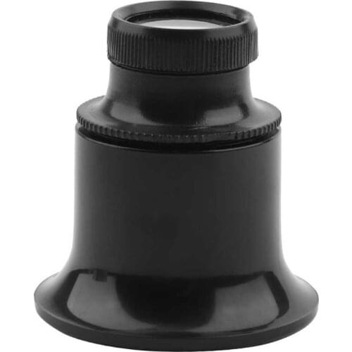 Small magnifying glass 20x watch eye magnifier jewelry magnifying glass repair kit tools newly look eye repair tool