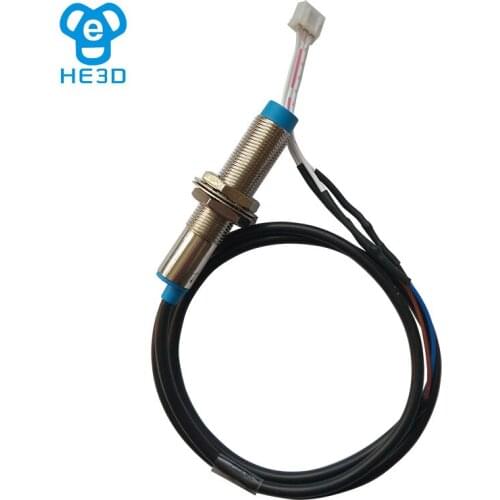 HE3D DC 10-30V M12 proximity sensor for DIY 3D printer, terminal connected