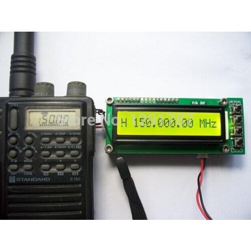 0.1 to 1100 MHz 0.1 to 1.1 GHz Frequency Counter Tester Measurement For Ham Radio