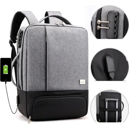 Men Backpack Business Trip Multifunctional Anti Theft Laptop Travel Male Bag High Capacity Outdoor Mountaineering Pack Mochila