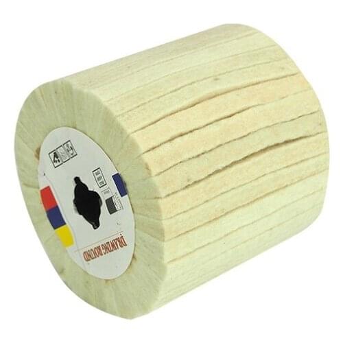 New 1pcs Wool wheel mirror polishing Stainless steel wire drawing machine 110*100*19MM