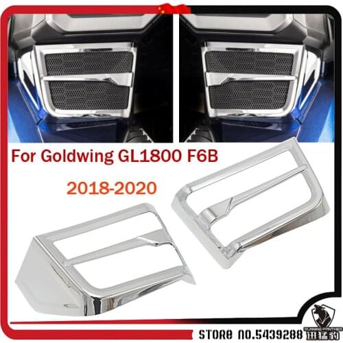 New For Honda Goldwing 1800 GL1800 GL 1800 F6B 2018 2019 2020 Motorcycle Chrome Fairing Tank Trim Rear Speaker grille Covers