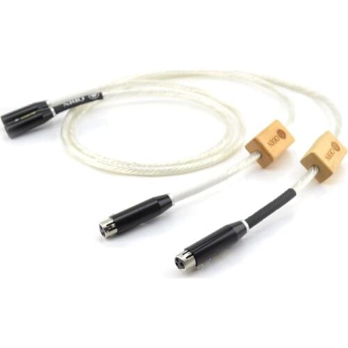 Pair Nordost Odin XLR Interconnect Audio Cable with ODIN XLR Plug Connector