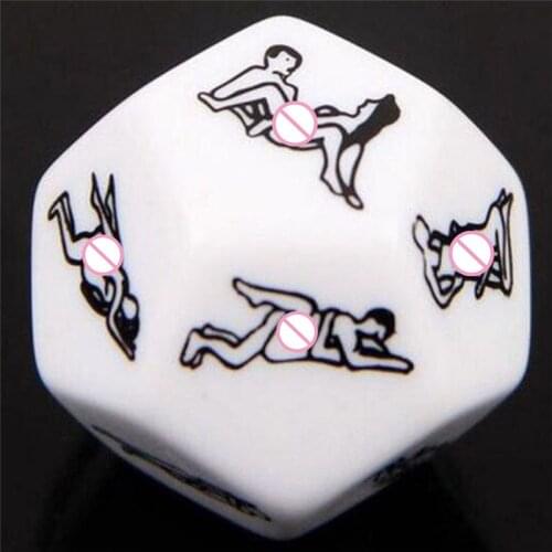 Sex Toys For Couples Adults Games Funny Sex Dice Cube 12 Sides Romance Love Humour Gambling Erotic Craps Bar Toy Couple Gift
