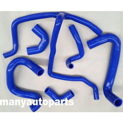 Silicone radiator Coolant hose for BMW E30 M20 320i / 325i 1989 1990 1991 1992 blue