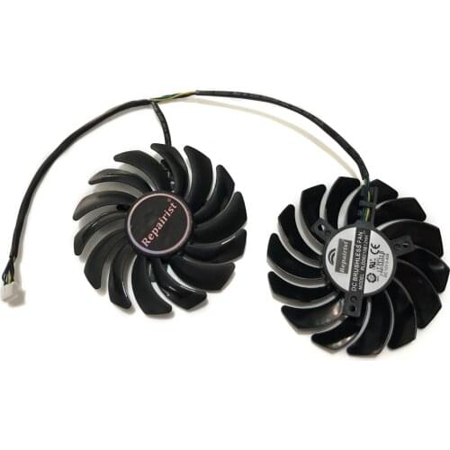 86MM RX 480/580 GPU VGA Cooler Fan For MSI RX480 RX580 ARMOR Video Graphics Card Cooling System As Replacement