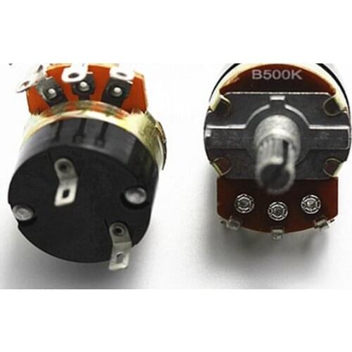 WH138-1 WH138 20MM 5K 10K 20K 50K 100K 250K B500K 2W Trimming Resistor Dimmer Switch Potentiometer Pot x 50PCS