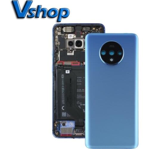 Battery Back Cover with Camera Lens Cover for OnePlus 7T Mobile Phone Replacement Parts