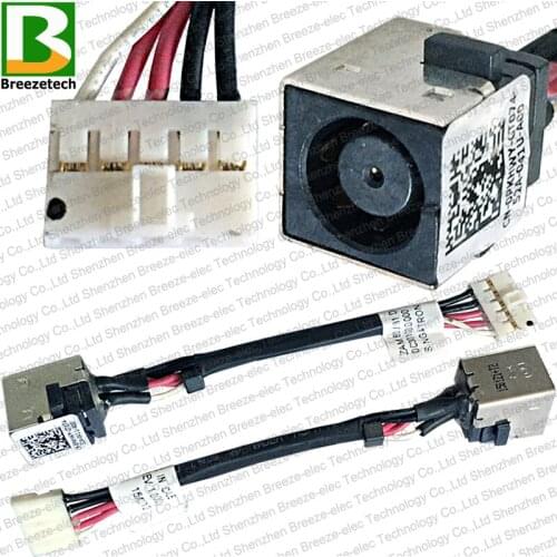 100% GENUINE new Laptop AC DC POWER JACK socket CABLE harness wire connector for DELL LATITUDE E5550 PKHWY 0PKHWY DC30100Q000