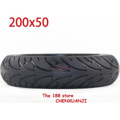 200x50 Solid Tire 8X2T For Speedway mini 4 Pro Rear Wheel 8 Inch Electric Scooter Tire RUIMA mini 4 PRO Rear Tire
