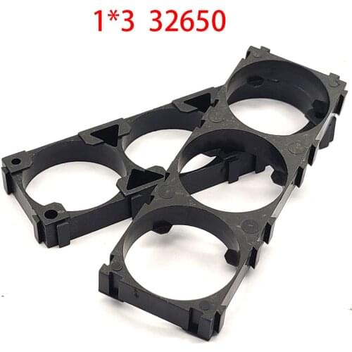 5 Pcs 32650 Battery Holder Bracket Cell Safety Anti Vibration Plastic 32650 Brackets For 32650 Batteries