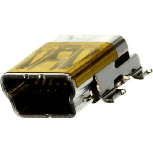 5pcs/Lot 0675031020 CONN RCPT USB2.0 MINI B SMD R/A 67503-1020 OTG Receptacle Connector 5 Position Surface Mount, Right Angle