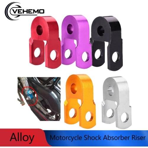 Motorcycle Dirt Bike Damping Shock Absorber Height Extender Motorbike Riser Suspension Extender Bracket Scooter Parts