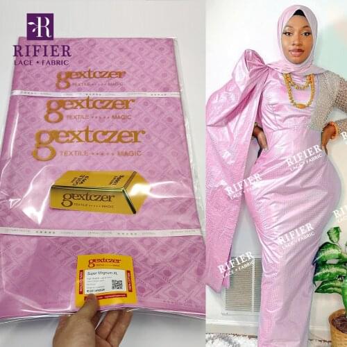 Printed Bazin Riche Fabric For Ankara Men Or Women Daily Clothing Shiny 2021 High Quality Basin Riche Brocade Soft Lace Material