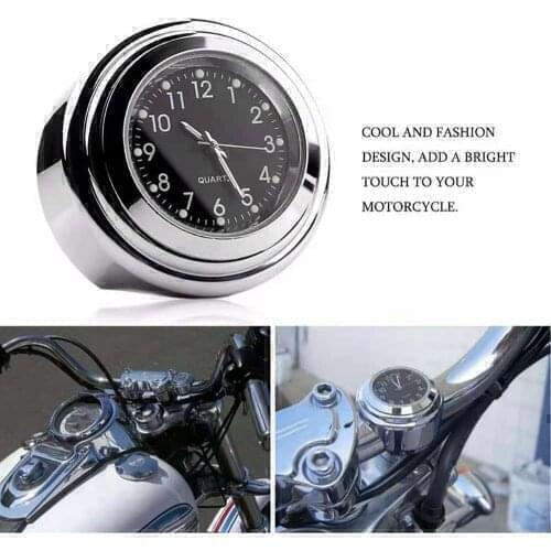 Motorcycle Watch Waterproof Accessories Handlebar Clock Motorcycle Style for Vespa msx125 hyosung gsr 600 set hornet 600