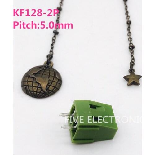 KF128-2P ,KF128-3P,Pitch: 5.0mm, Screw type PCB terminals,be spliced