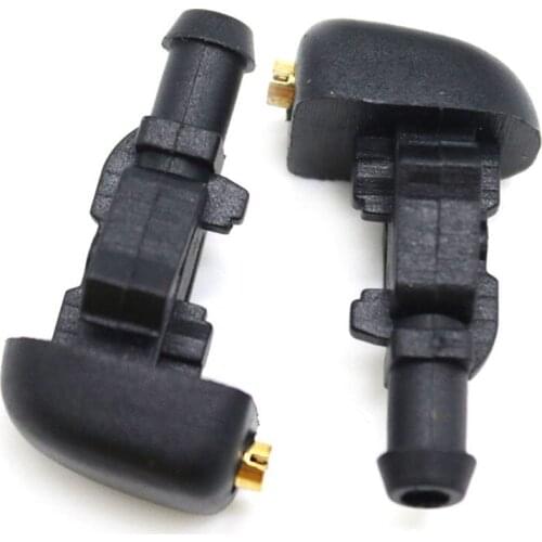 2PCS Replacement For Ford F150 Taurus for Mercury Front Windshield Washer Fluid Nozzles 3W7Z-17603-AA 3W7Z17603AA 4F9Z17603AA