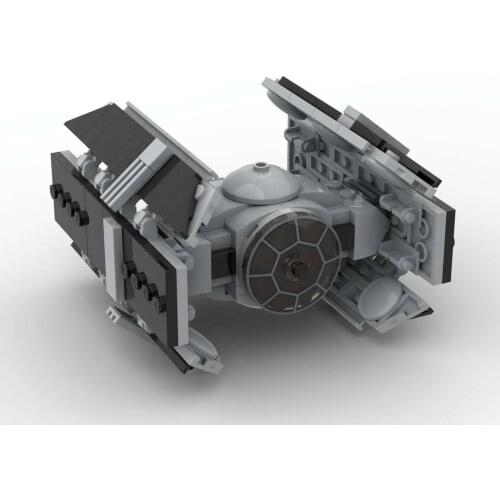 New technology small particle building block Mini spaceship cabin Empire fighter MOC assembly toy childrens birthday gift model