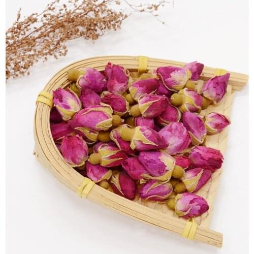 Rose Tea Cosmetology Roses Bud Flower Boost Digestion Bud Dry-brewed Tea Beauty Health Care Products Wedding Party Decoration