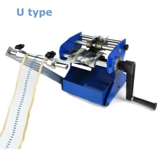 Hand Type U-shape Resistance Forming Machine Resistor Axial Lead Bend Cut & Form Machine Resistance Forming / U Molding Machine
