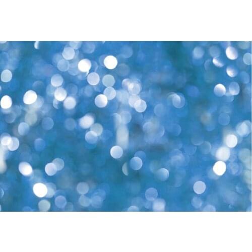 Blue Shine Light Spot Backdrop Photography Background Baby Shower Celebration Photo Booth Studio Decor
