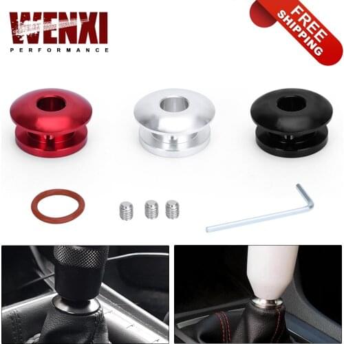 Universal Shift Knob Stopper Shifting Head Limiter Fixed Base Gear Head Buckle Aluminum Car Gear Knob Limiter WX-SKA93