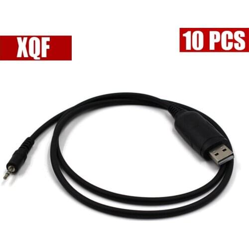XQF 10PCS USB Programming Cable for Motorola GP88S GP2000 GP3688 Two Way Radio