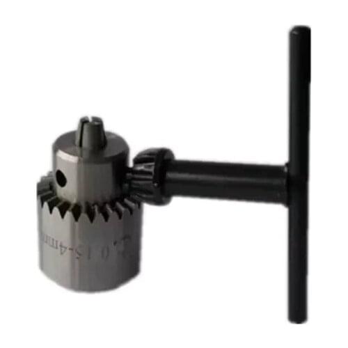 Drill Machine Parts SANLU JTO Spanner Drill Chuck with Key Type 0-3.0mm for EDM Drilling Machine