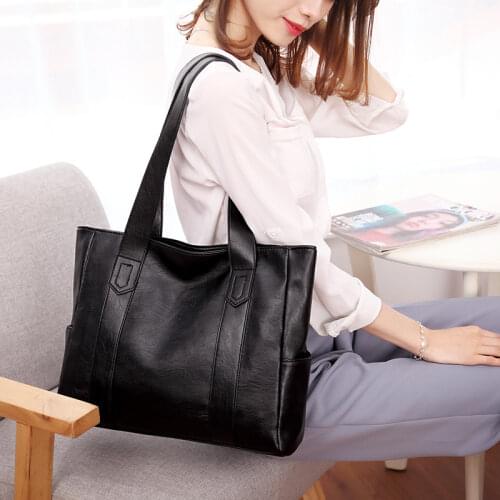 2021 Four Seasons New Female Bag Fashion All-match Handbag Shoulder Diagonal Bag Simple Atmosphere Mother Bag