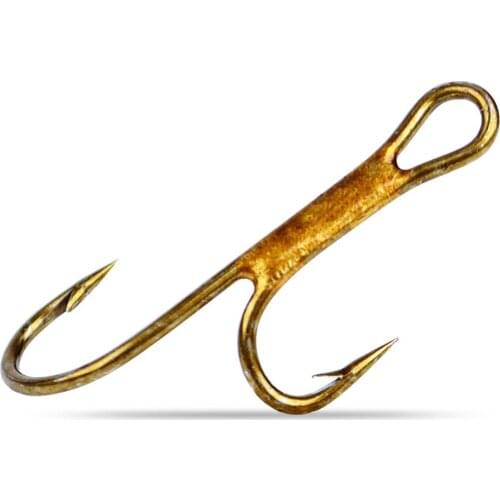 20pcs/set Fishing Duple Hooks Carbon Steel Barbed Fishhooks Outdoor Ice Fishing Tools