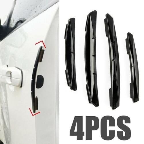 4 Pcs/Pack Car Anti-Collision Strip Car Door Guard Protector Door Edge Trim Guard Styling Moulding Anti-Scratch Sticker