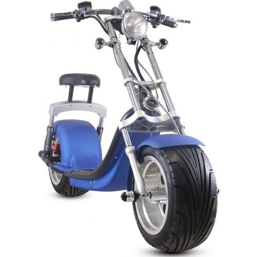 SC14 Europe Warehouse Eec/Coc 2 Wheels Electric Mobility Scooter Motorcycle City Coco Electric Scooter 2000W Fat 12inch Tire