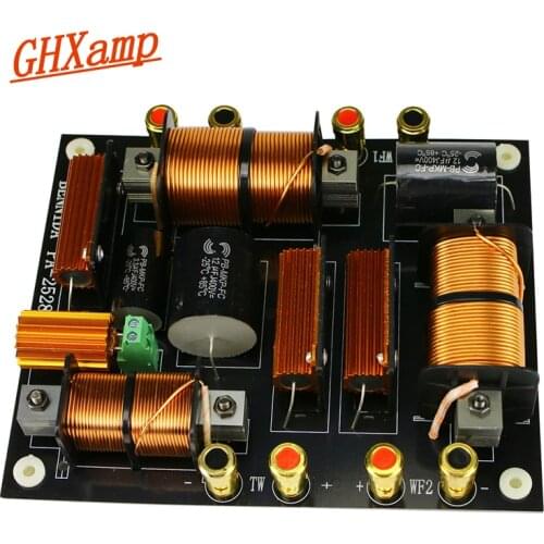 Ghxamp 1500W Treble + Dual Bass Crossover 2200Hz PA2528 Speaker Crossover For 12' 15' 18 inch Professional Stage Speaker 1PC