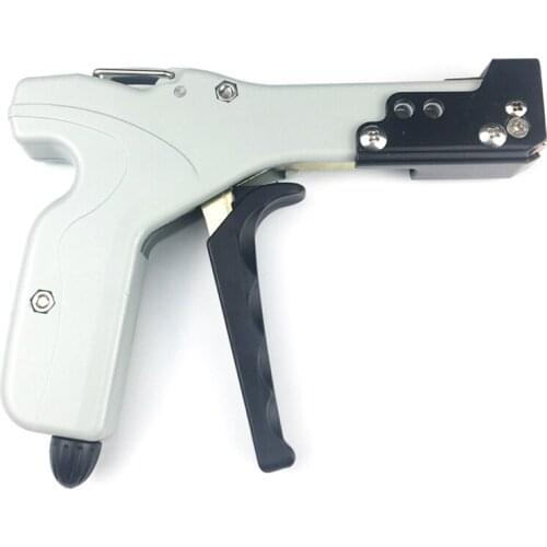 Stainless Steel Cable Self-locking Tie Gun plier metal cable tie shear tensioner strapping gun for width of 4.6-7.9 mm