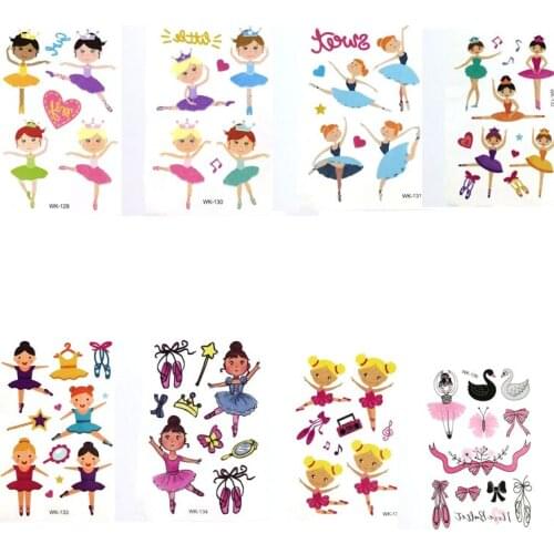 Cartoon Tattoo Kawaii Stickers For Kids Children Body Art Waterproof Temporary Tattoo Sticker Randomly send