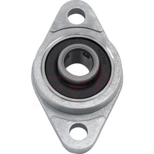 Brand New 8/10/12/15mm Bore Diameter Zinc Alloy Pillow Block Flange Bearing Kfl Series Hot Sale