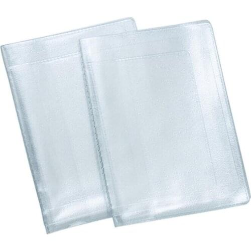 PVC Waterproof Transparent Auto Document Cover Russian Drivers License Case Protect Car ID Card Holder for Men Women for Travel