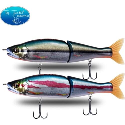 Swimbait fishing lure floating slow sinking 178mm artificial Saltwater Or Floating Freshwater Big Bass Jointed Baits CF LURE