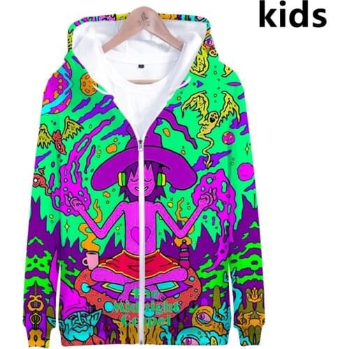 2 to 14 kids Stranger Things Clothing Children Kids Boys Girls 3d printed Hoodie harajuku funny Sweatshirt Child Clothes