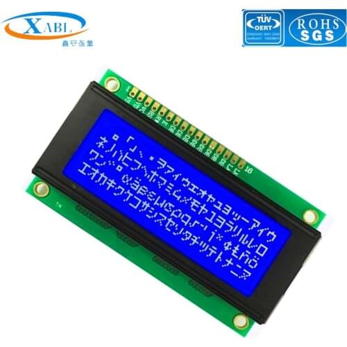 XABL 2004B 20X4 Character Blue LCD Module LCM screen Factory Outlet Custom Size