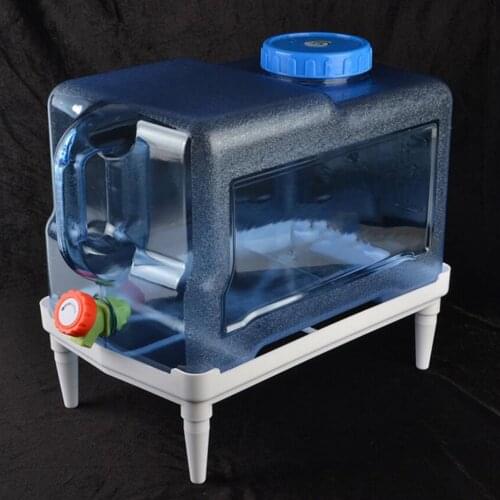 18L Water Bottle Jug Drink Dispenser Storage Cooler Stand Rack Holder Camp Cooking Supplies Sports Bottles