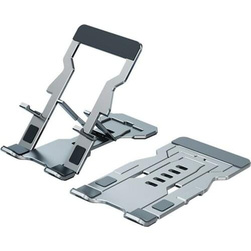 【2021】 New Solid Desktop Multi-angle Folding Mobile Phone Holder Portable Tablet Holder Mobile Phone Available For Phone Ipad