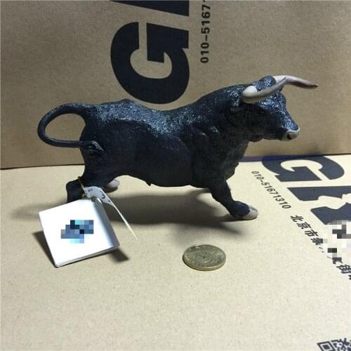 Authentic New Special Die Casting Material Wild Animal Series Spain Bullfight Furniture Display Collection Model