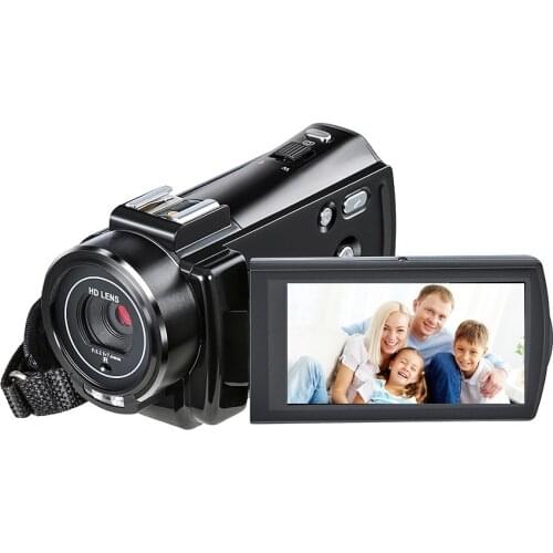 Camera video auto 3.0" 24mp 16X digital zoom photo camera USB/TV output digital video camcorder with remote control