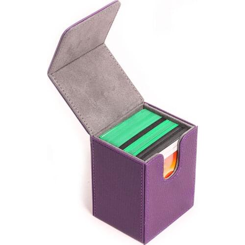 80+Top-Loading Deck Cards Box Card Case Container Collection for CCG MTG TCG Magic Board Game Trading Cards Sleeve Holder Box