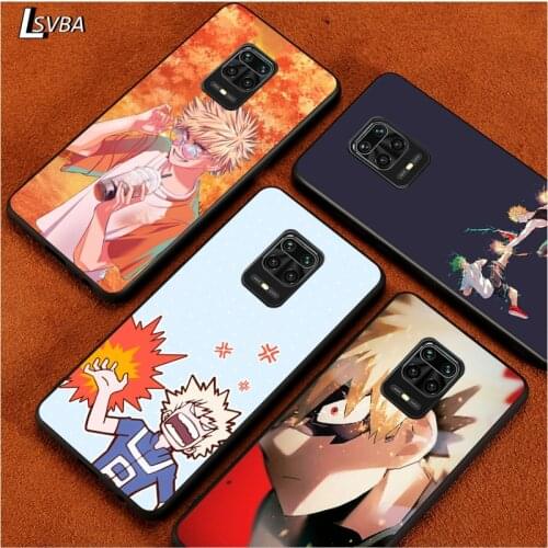 Boy Baku Katsuki for Redmi K30 K30S K30T K20 10X 9i 9 9A 9C GO 8A 8 7 6 6A 5A 4X S2 Pro Plus Ultra Black Phone Case