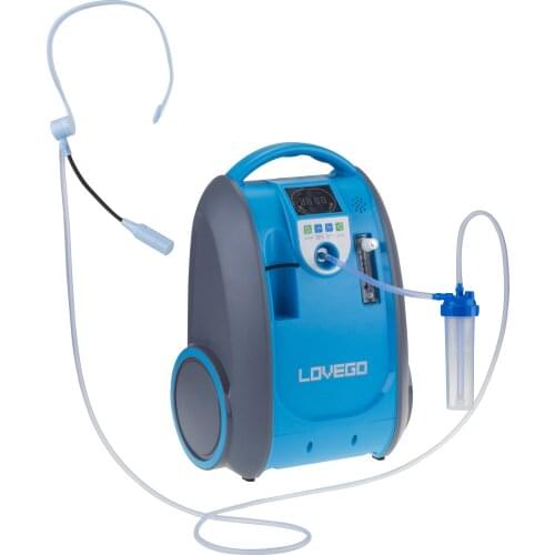 Resume 3 days shipping ) 2 batteries + 2 charger + Lovego portable oxygen concentrator